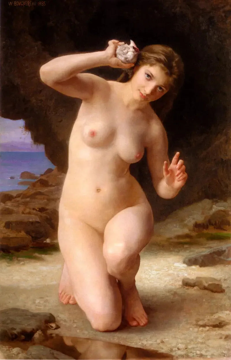 Femme au Coquillage - Bouguereau