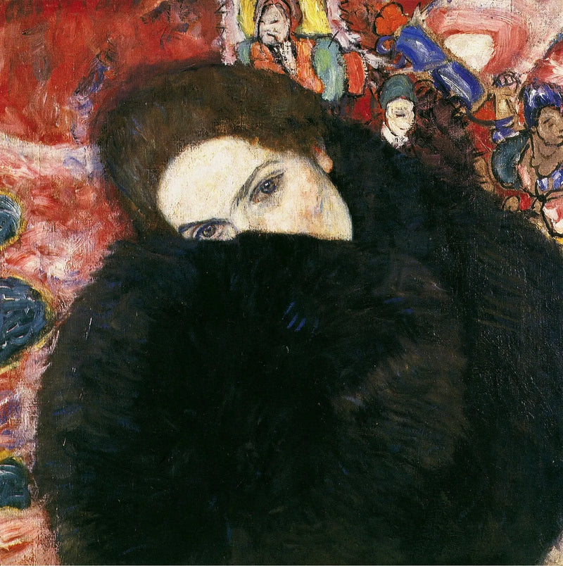 Femme au manchon - Gustav Klimt
