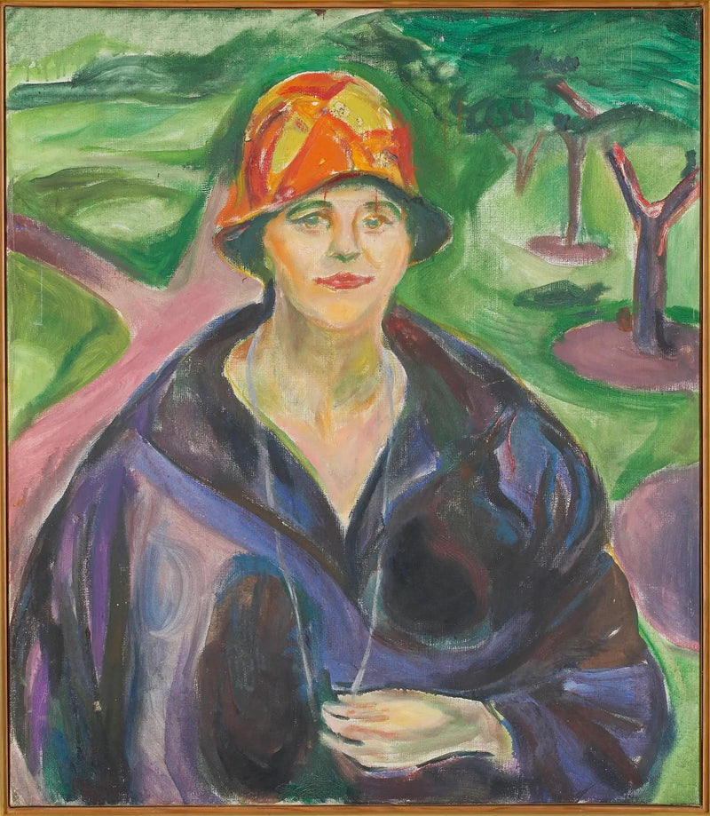 Femme au manteau bleu - Edvard Munch