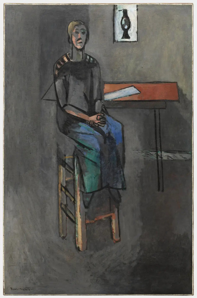 Femme au tabouret - Henri Matisse