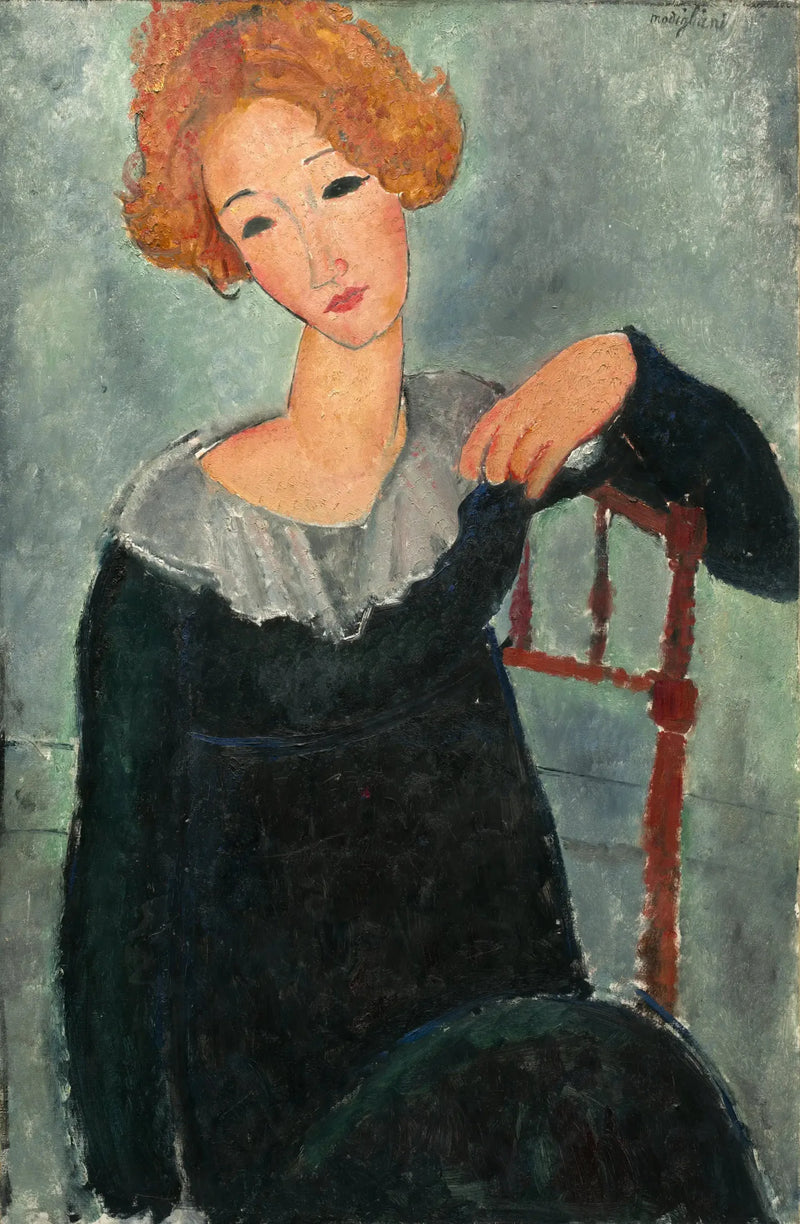 Femme aux cheveux roux - Amedeo Modigliani