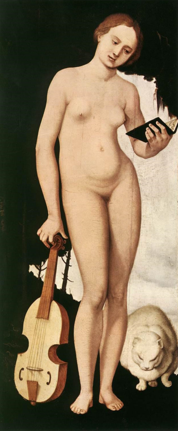 Femme avec chat - Hans Baldung Grien