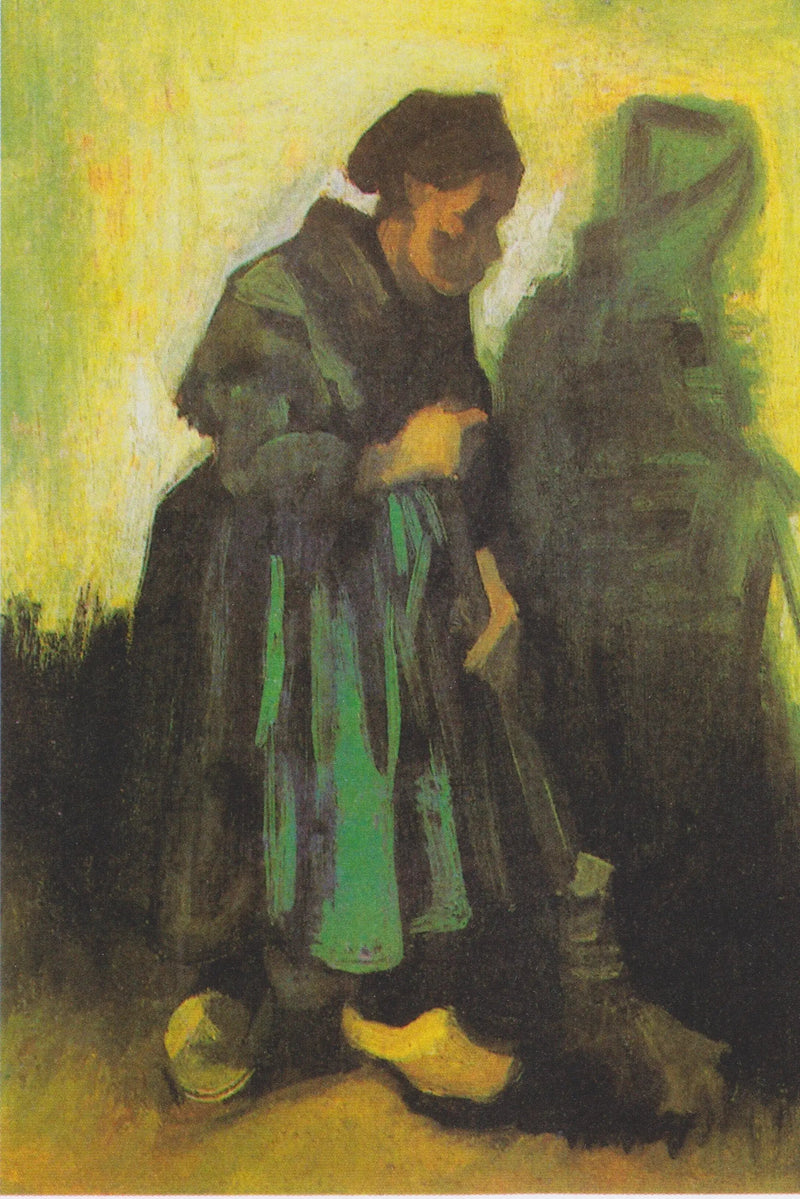 Femme avec un balai - Vincent van Gogh