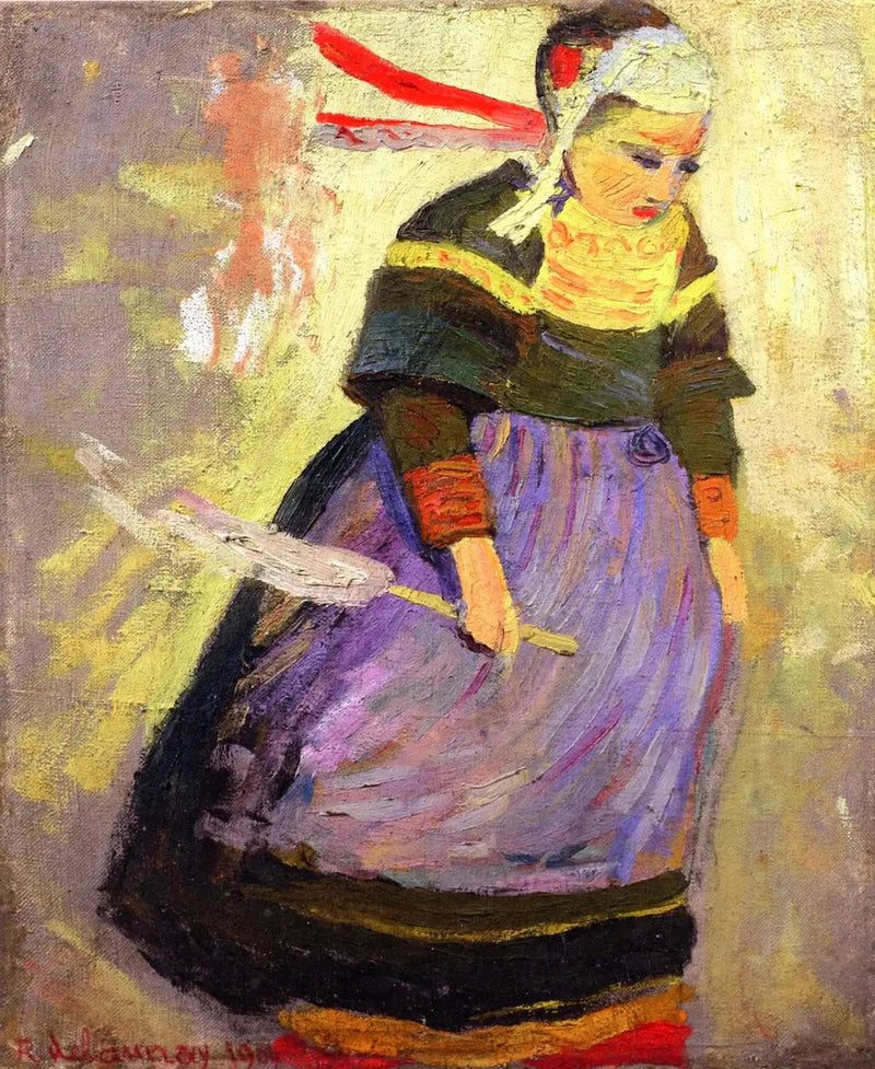 Femme bretonne - Robert Delaunay