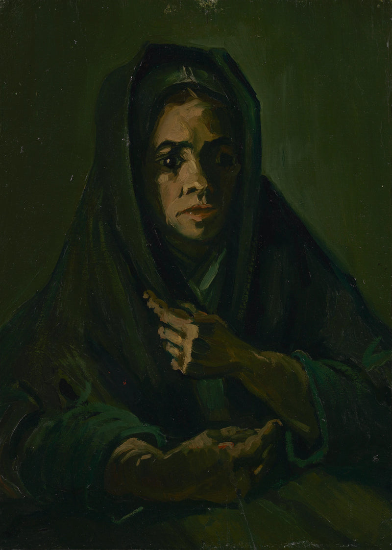 Femme au châle de deuil, F161 – Van Gogh