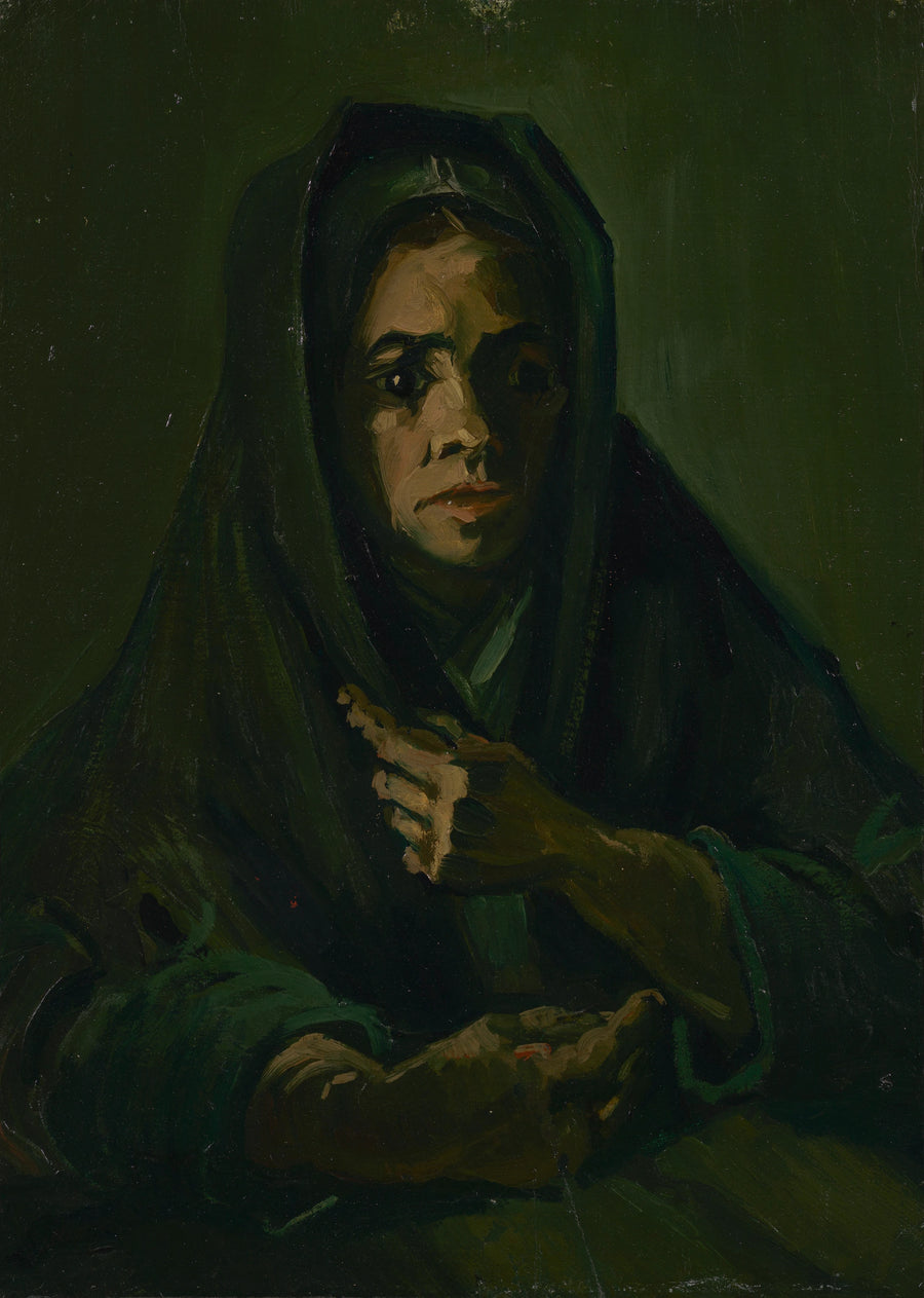 Femme au châle de deuil, F161 – Van Gogh