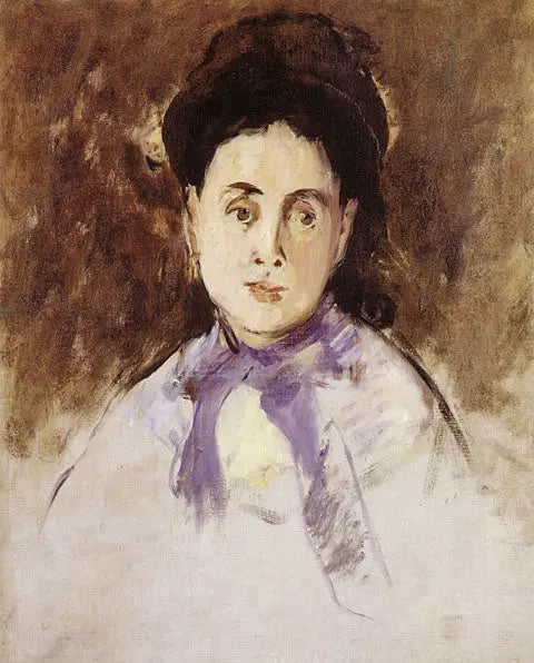 Femme en buste (Mme Bourdin) - Édouard Manet