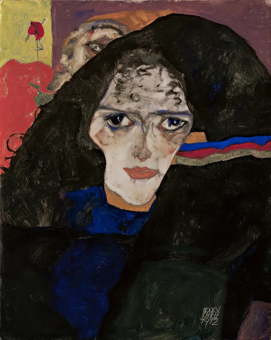 Femme en deuil - Egon Schiele
