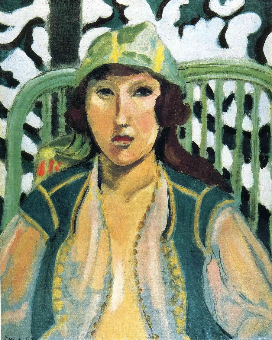 Femme en robe orientale - Henri Matisse