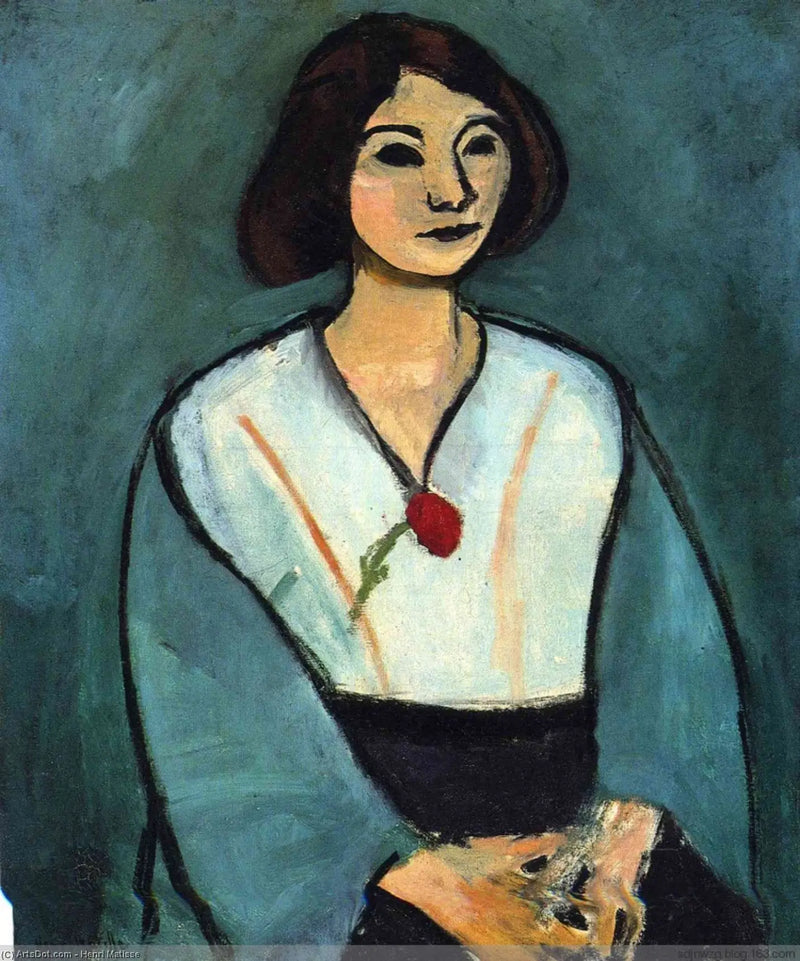 Femme en vert - Henri Matisse