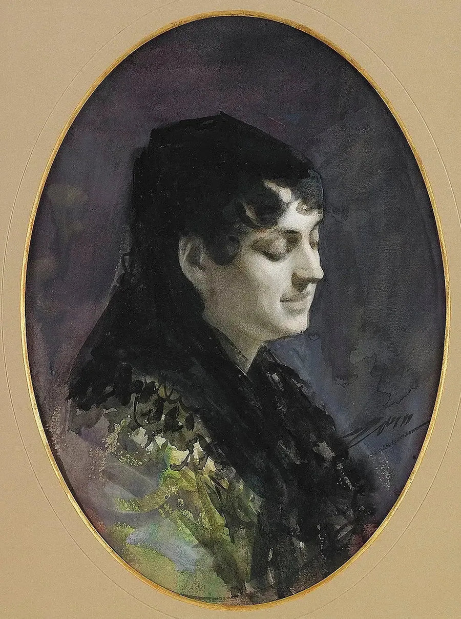 Femme espagnole 2 - Anders Zorn