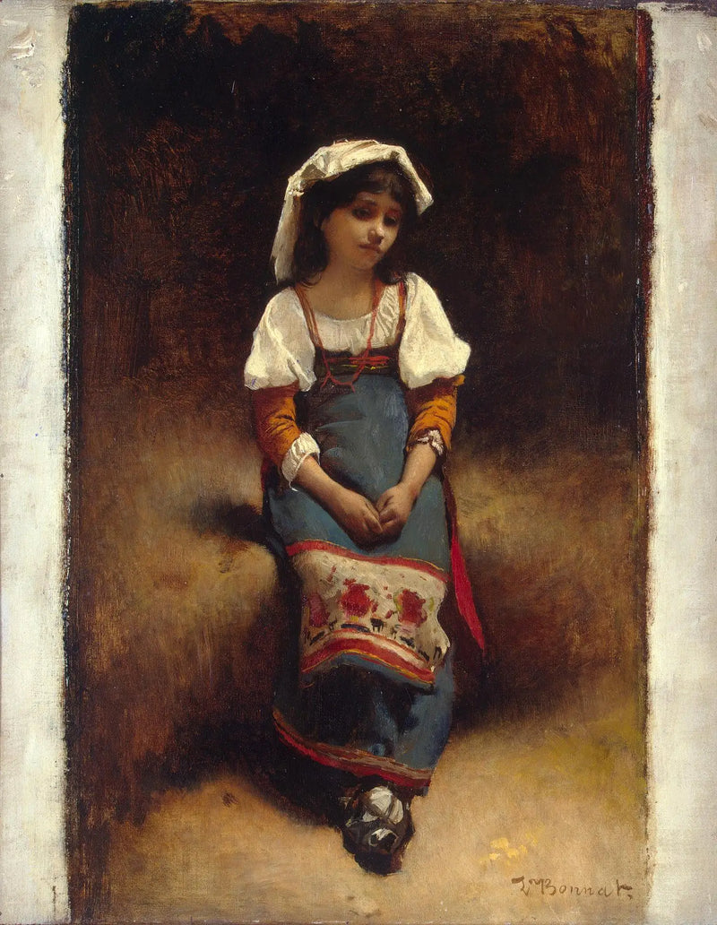 Femme italienne - Léon Bonnat