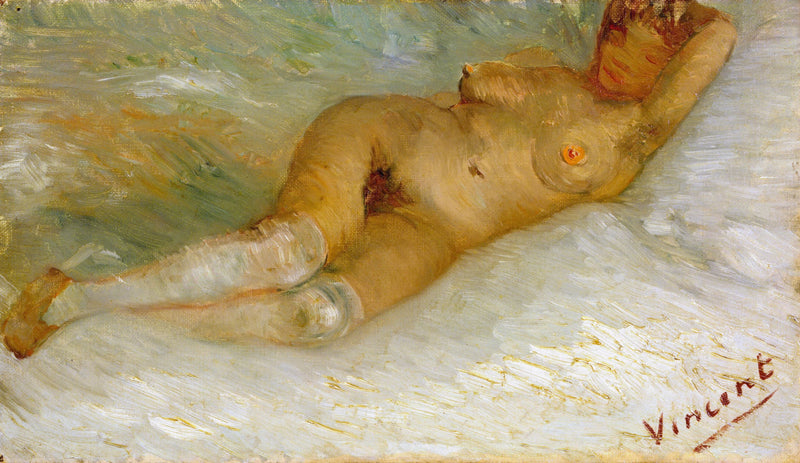 Femme nue allongée, F329 – Vincent van Gogh