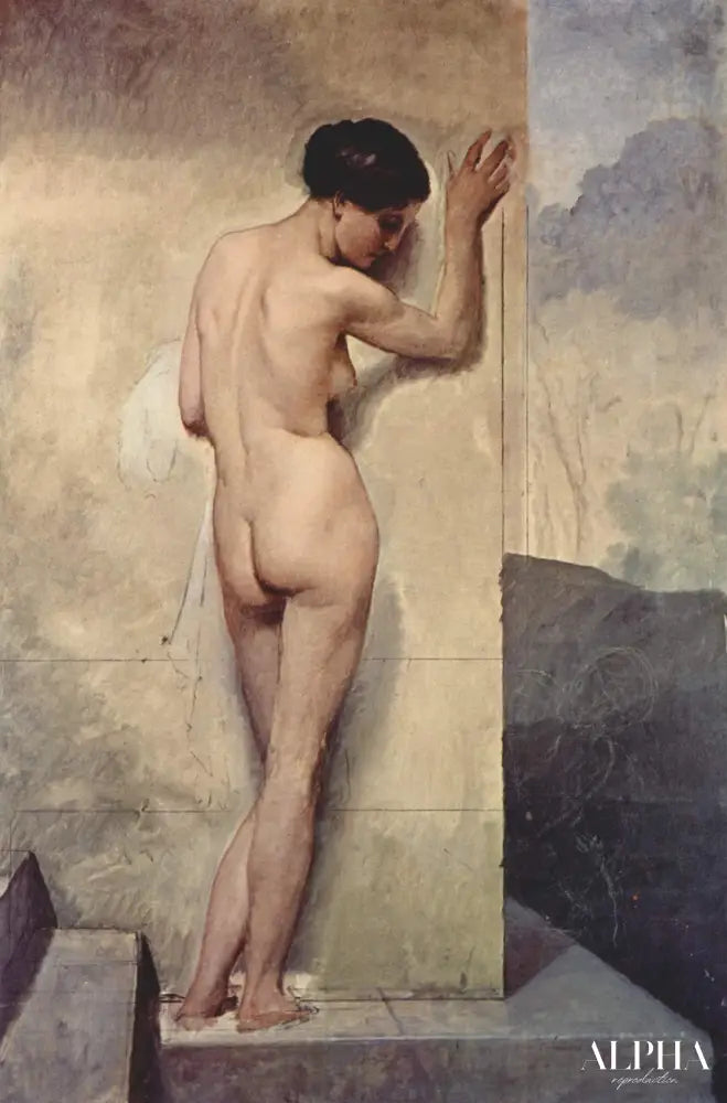 Female nude - Francesco Hayez - Reproductions de tableaux et peintures haut de gamme