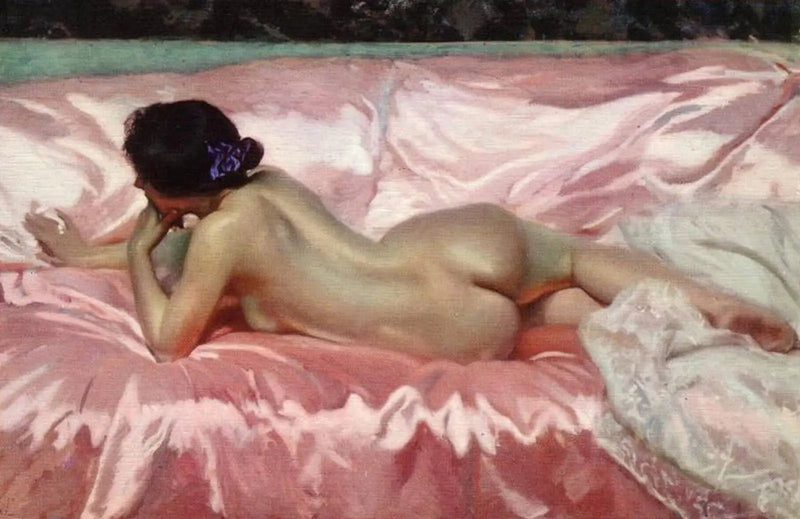 Femme nue - Joaquín Sorolla