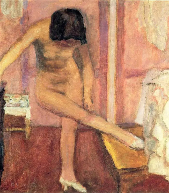Femme nue se baissant - Pierre Bonnard