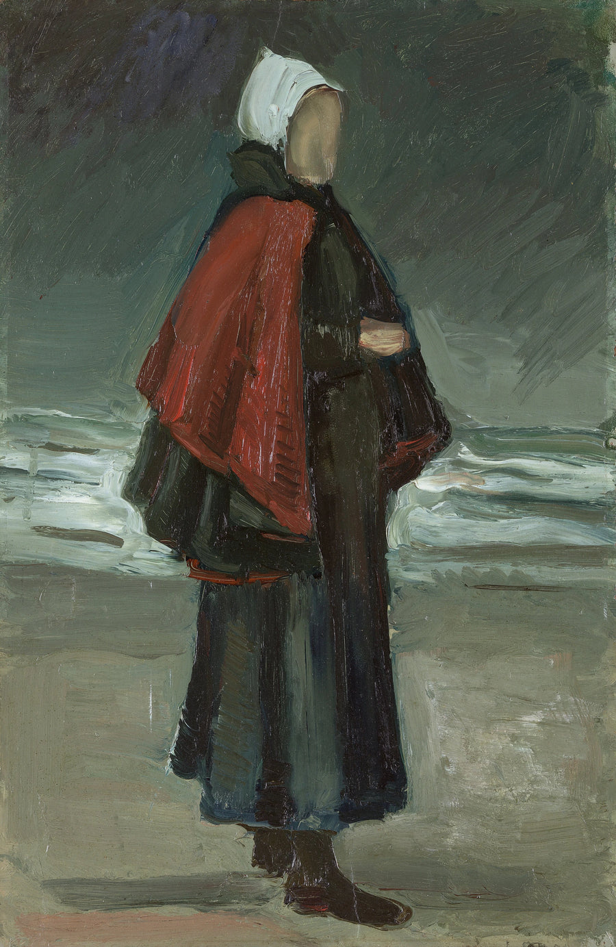 Femme de pêcheur sur la plage, F6 – Vincent van Gogh
