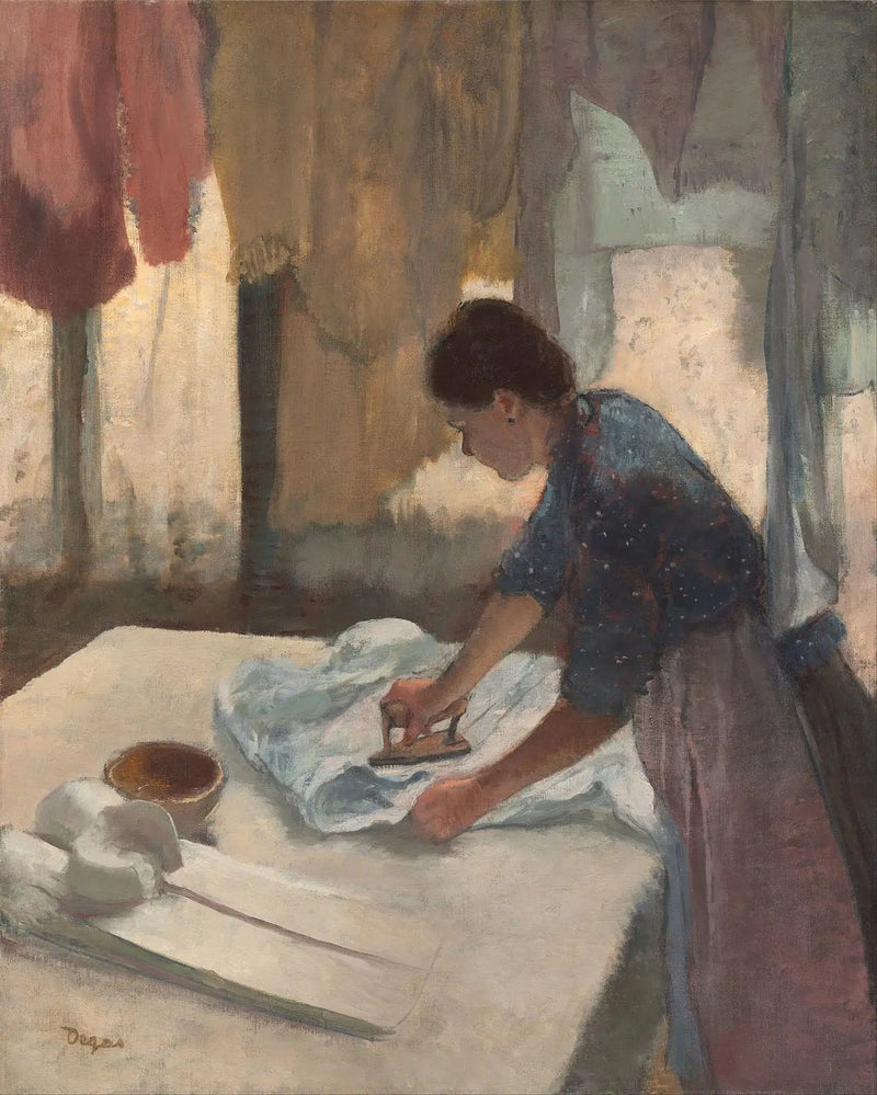 Femme repassant - Edgar Degas