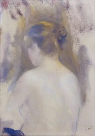Femme vue de dos - Pierre-Auguste Renoir