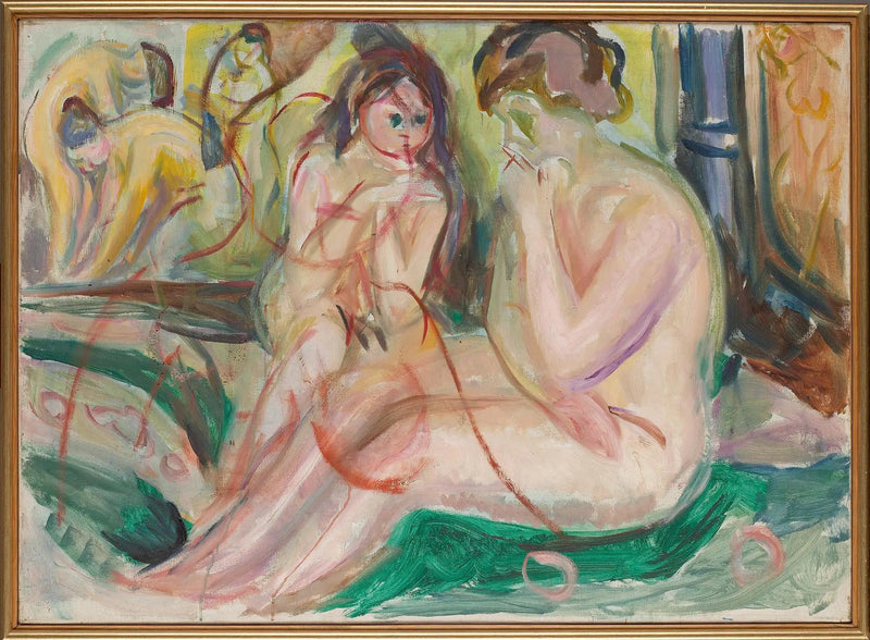 Femmes au bain - Edvard Munch