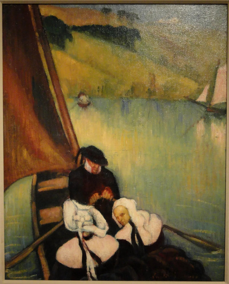 Femmes bretonnes dans un ferry - Émile Bernard