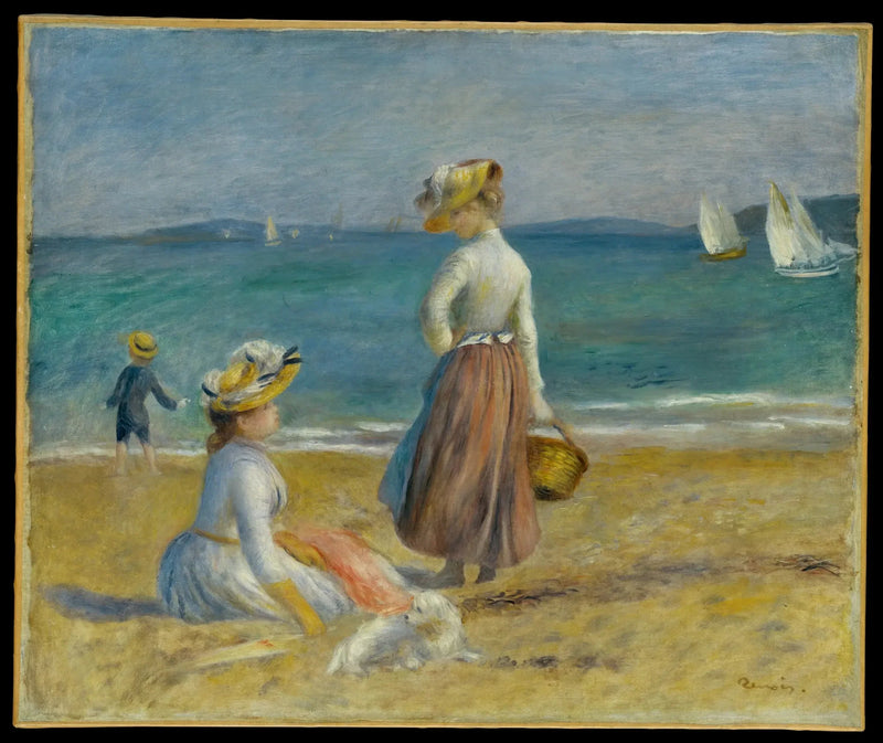 Femmes sur la Plage - Pierre-Auguste Renoir