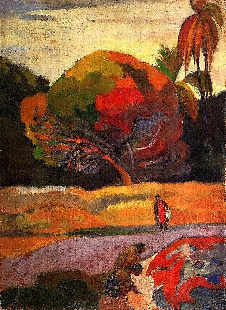 Femmes tahitiennes au bord de la rivière - Paul Gauguin
