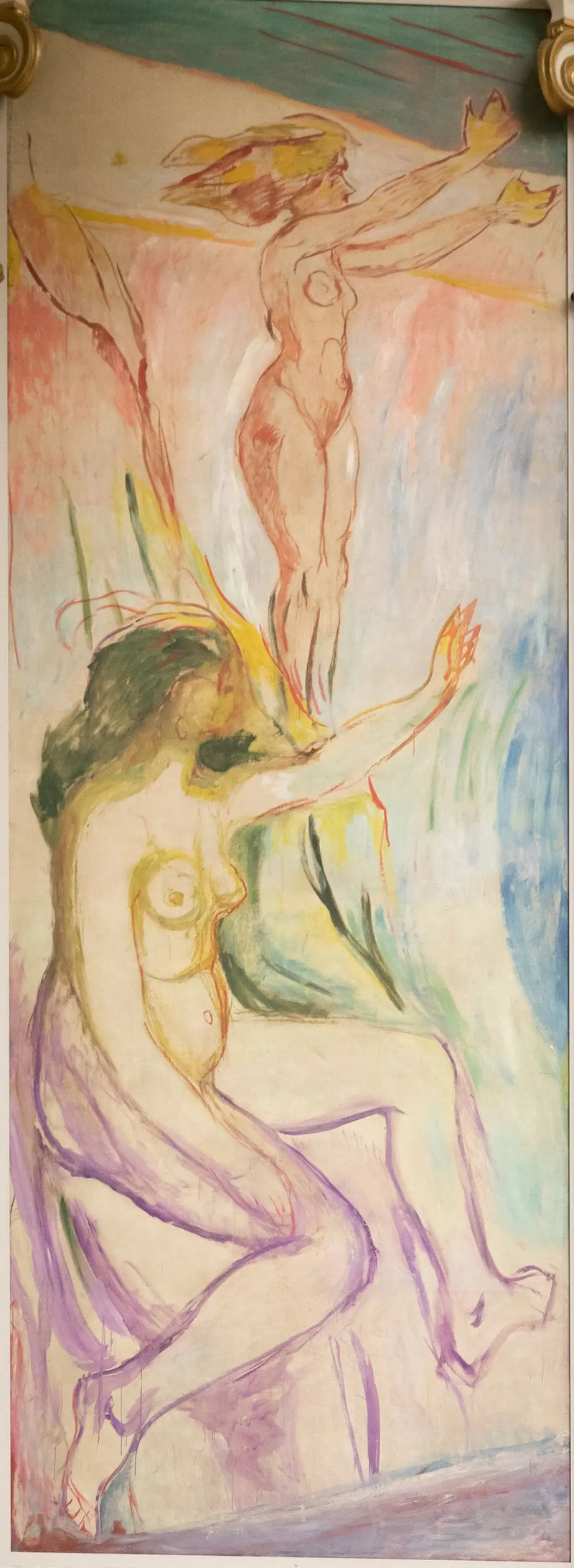 Femmes tournées vers le soleil - Edvard Munch