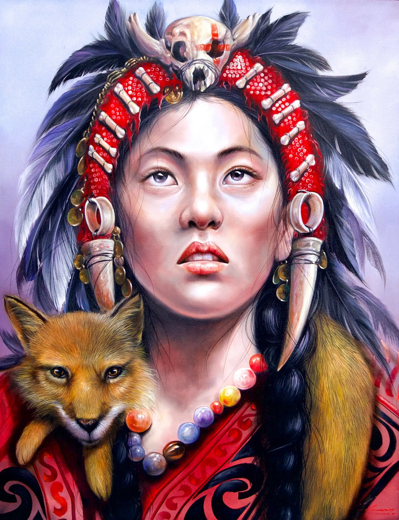 Femmes Tribales | 70 X 90 cm