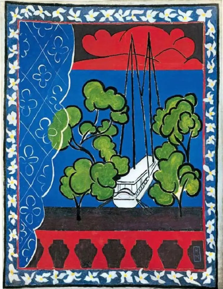 Fenêtre à Tahiti II - Henri Matisse