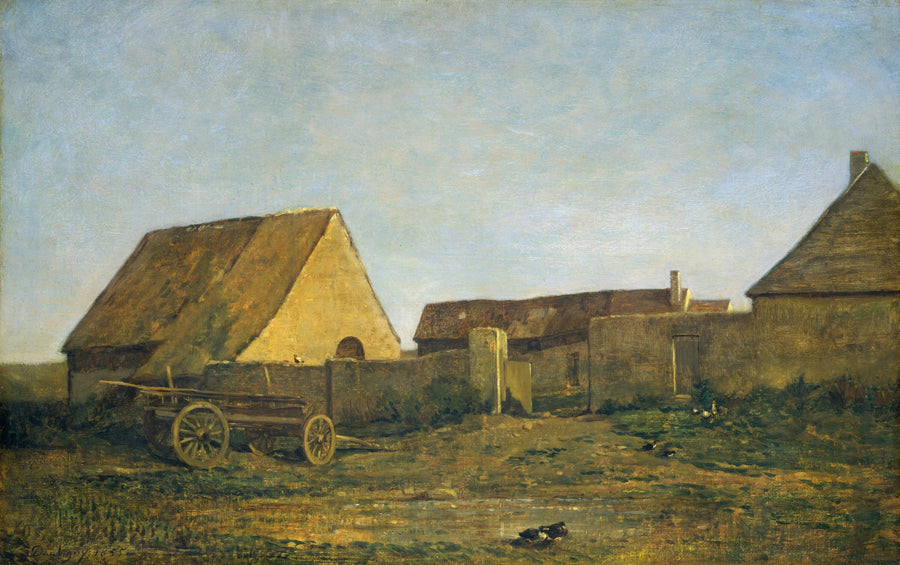 La Ferme - Charles-François Daubigny