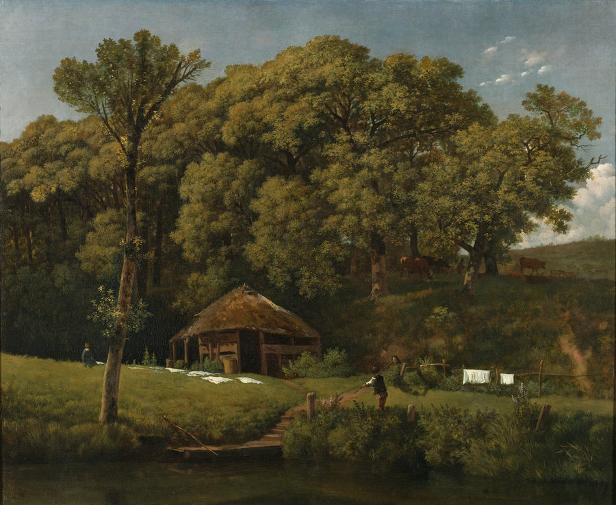 Une ferme de construction au bord d’un ruisseau en Gueldre - Wouter Joannes Troostwijk