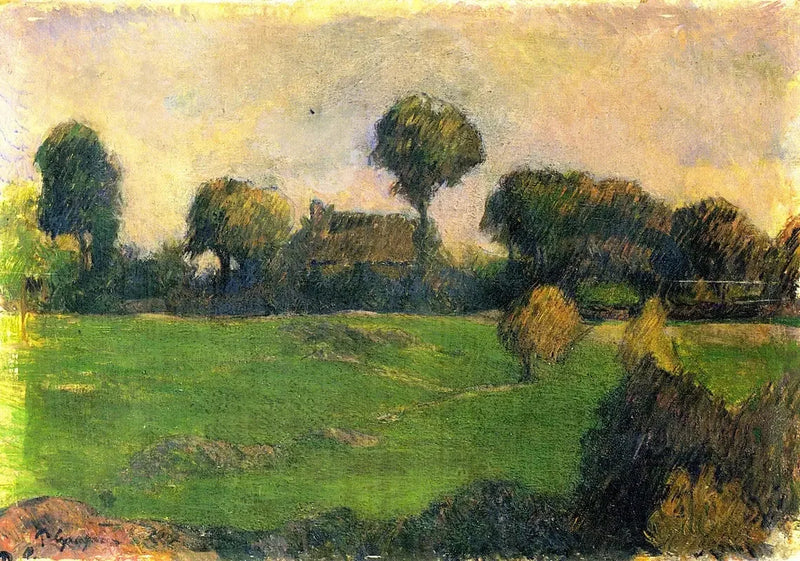 Ferme en Bretagne I - Paul Gauguin