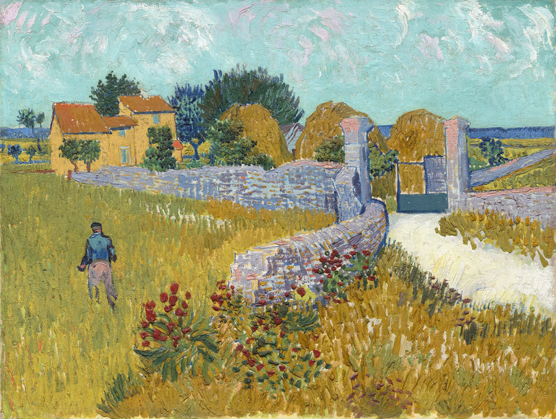 Ferme en Provence, F565 – Vincent van Gogh