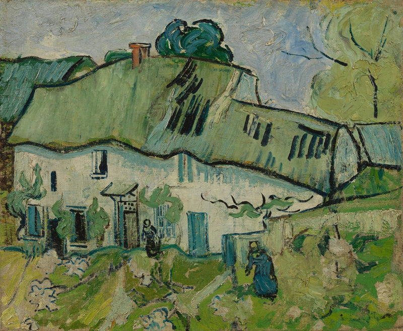 La Ferme avec deux figures – Vincent van Gogh