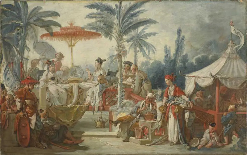 Festin de l'empereur de Chine - François Boucher