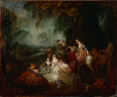 Fête Champêtre - Antoine Watteau - Alpha Reproduction