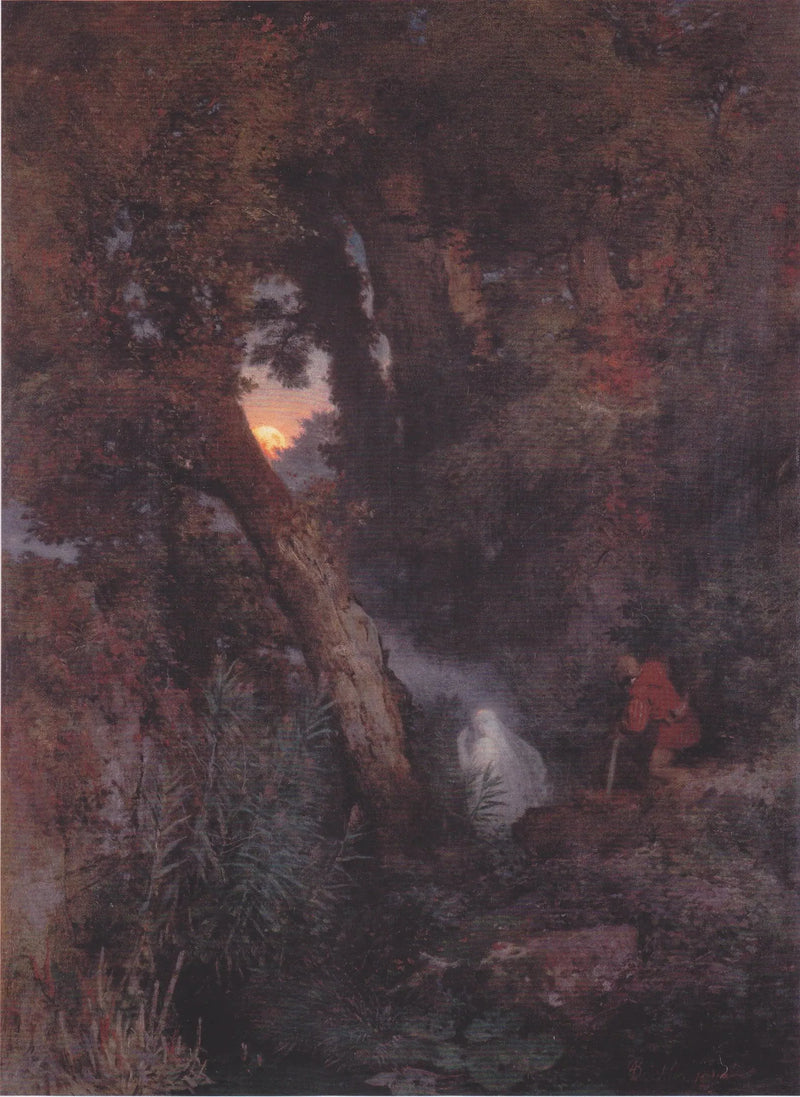 Feu follet - Arnold Böcklin