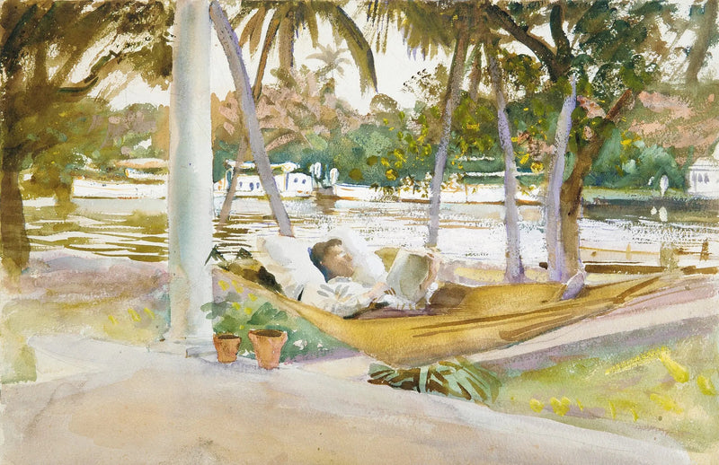Figure dans un hamac, Floride - John Singer Sargent