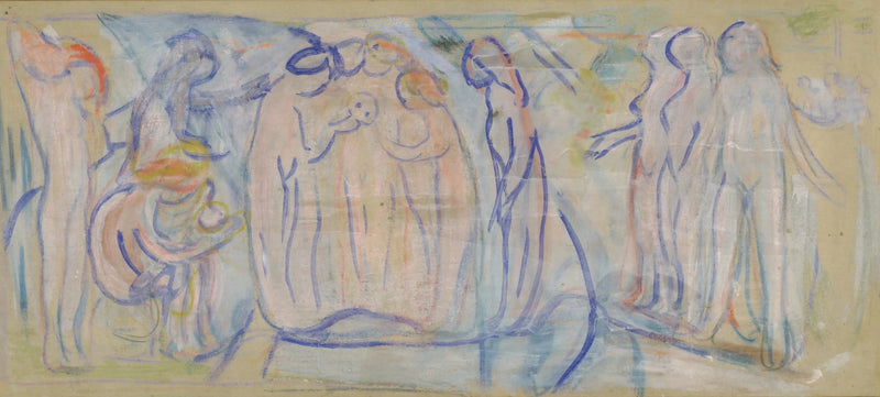 Figures nues - Edvard Munch