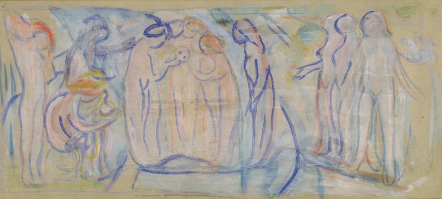 Figures nues - Edvard Munch
