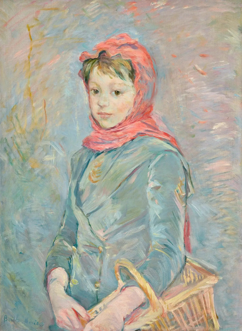 Filet portant un panier - Berthe Morisot