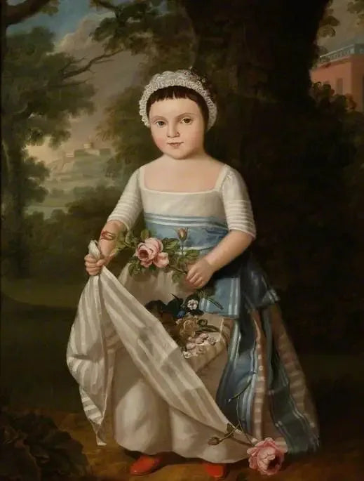 Fille aux roses - Thomas Gainsborough