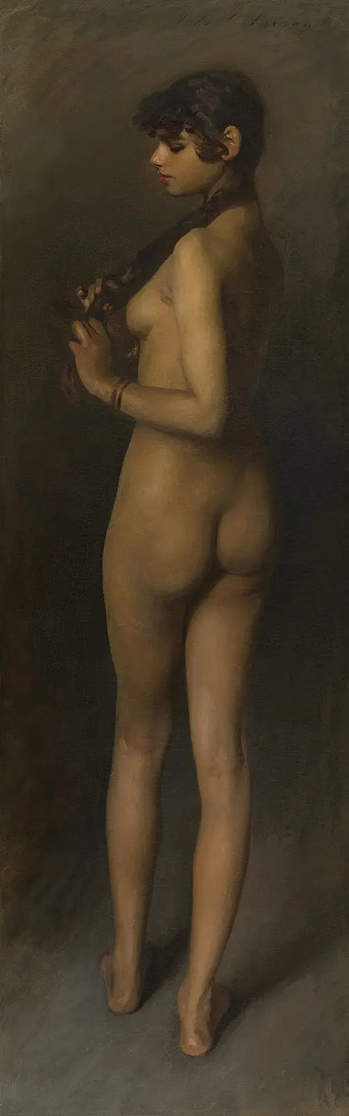 Fille égyptienne nue - John Singer Sargent