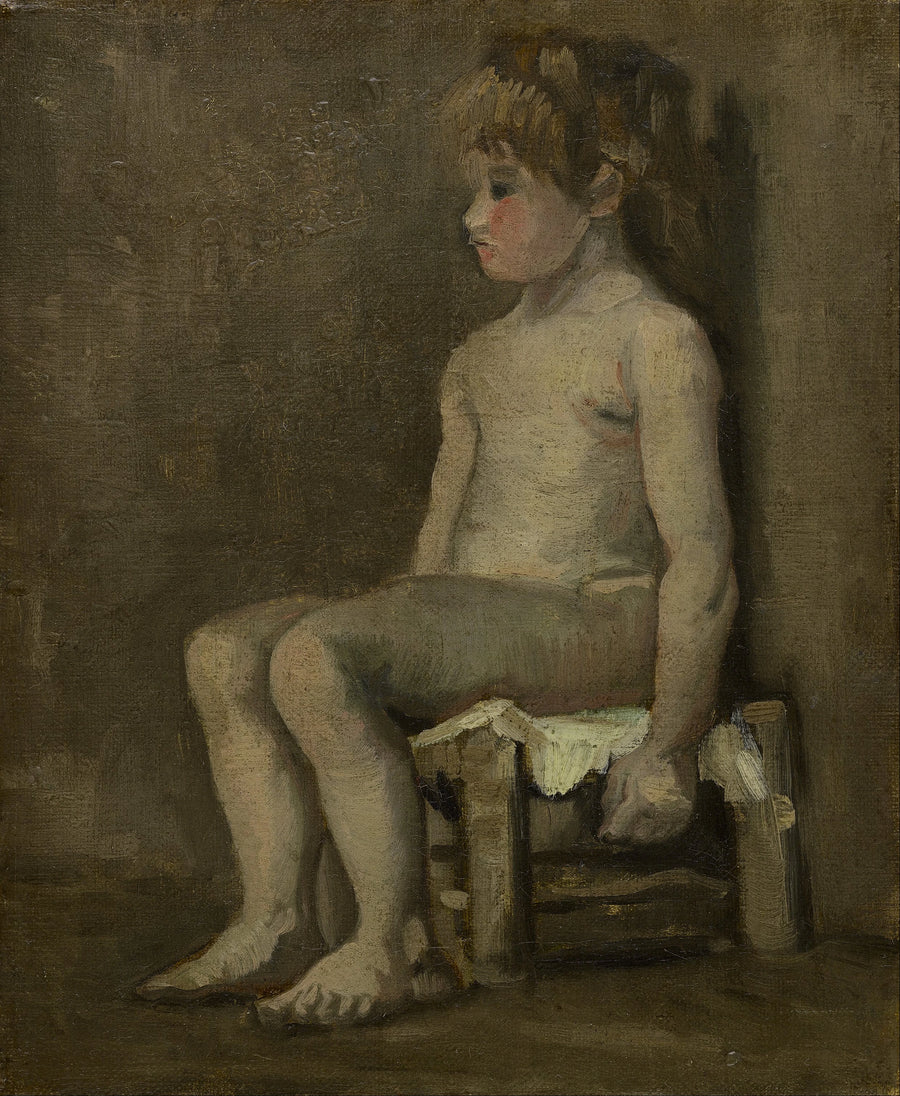 Fille nue assise, F215 – Vincent van Gogh