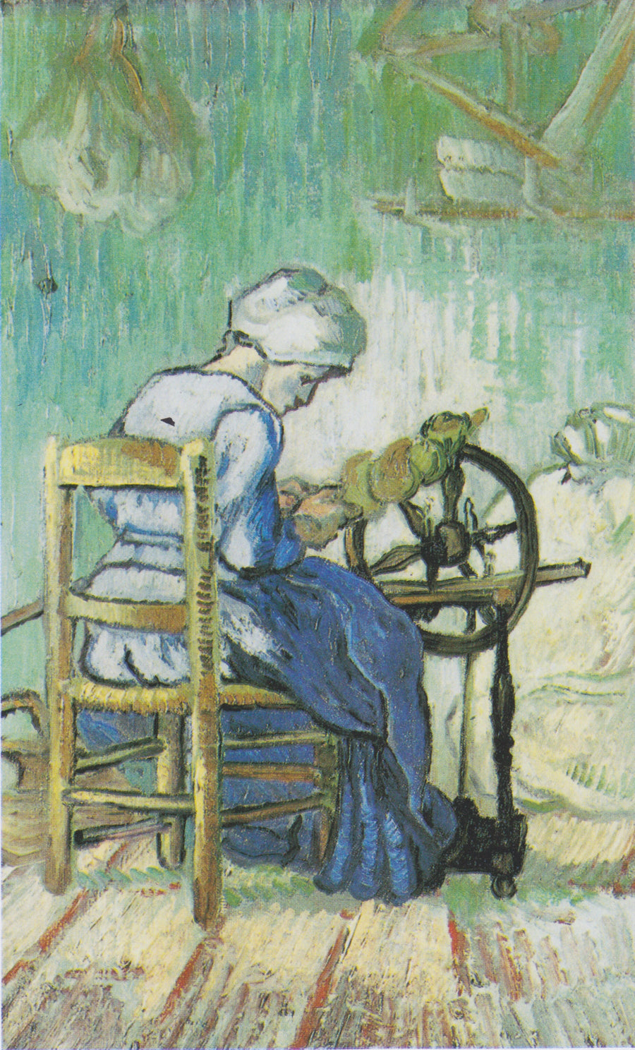 La Filleuse, d’après Millet, F696 – Vincent van Gogh