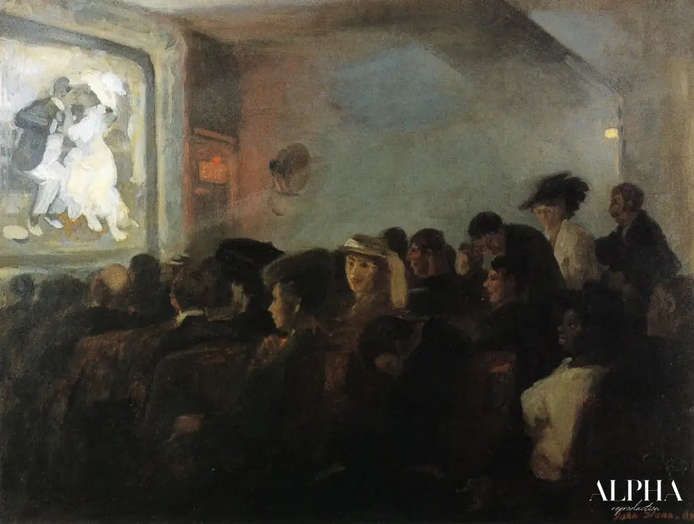 Films, Cinq Cents - John Sloan - Reproductions de tableaux et peintures haut de gamme