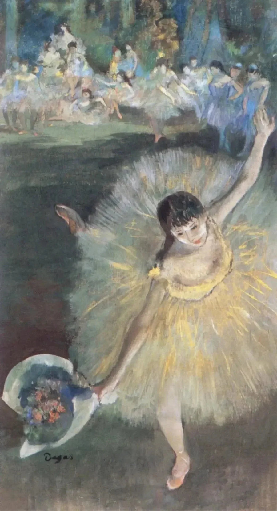 Fin d’arabesque, 1876–1877 – Edgar Degas