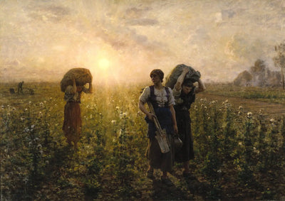 Fin du travail - Jules Breton - Alpha Reproduction