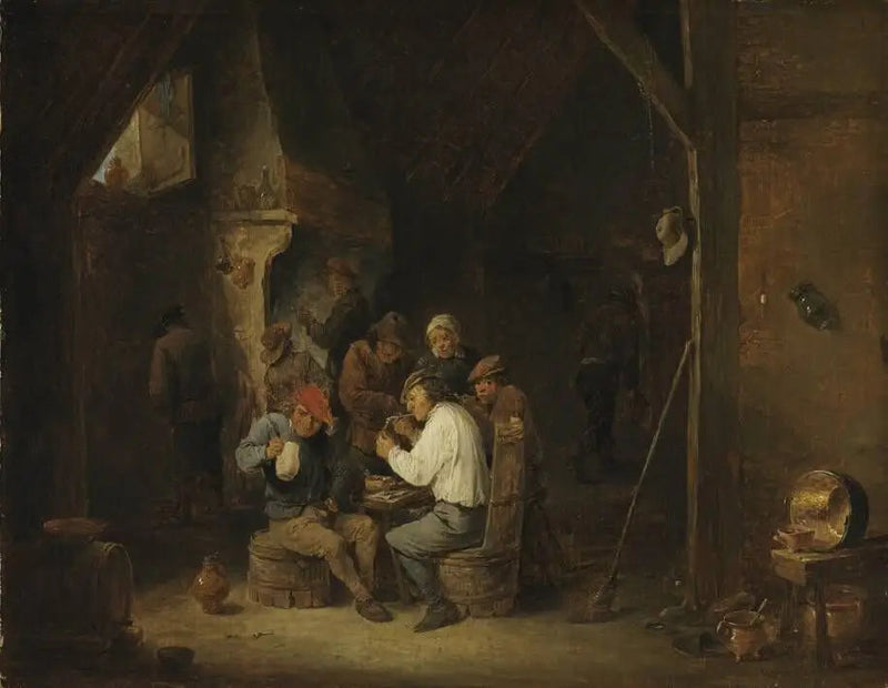 Flämische Dorfkneipe - David Teniers le Jeune